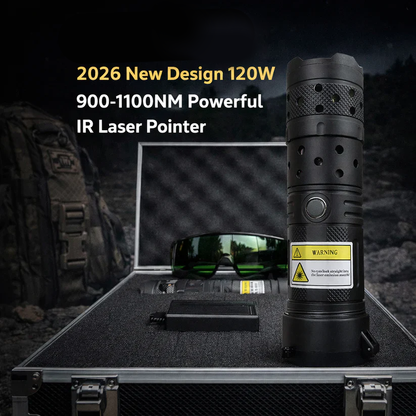 🔥2026  Brand New 120W 900-1100nm High-Power IR Laser Pointer