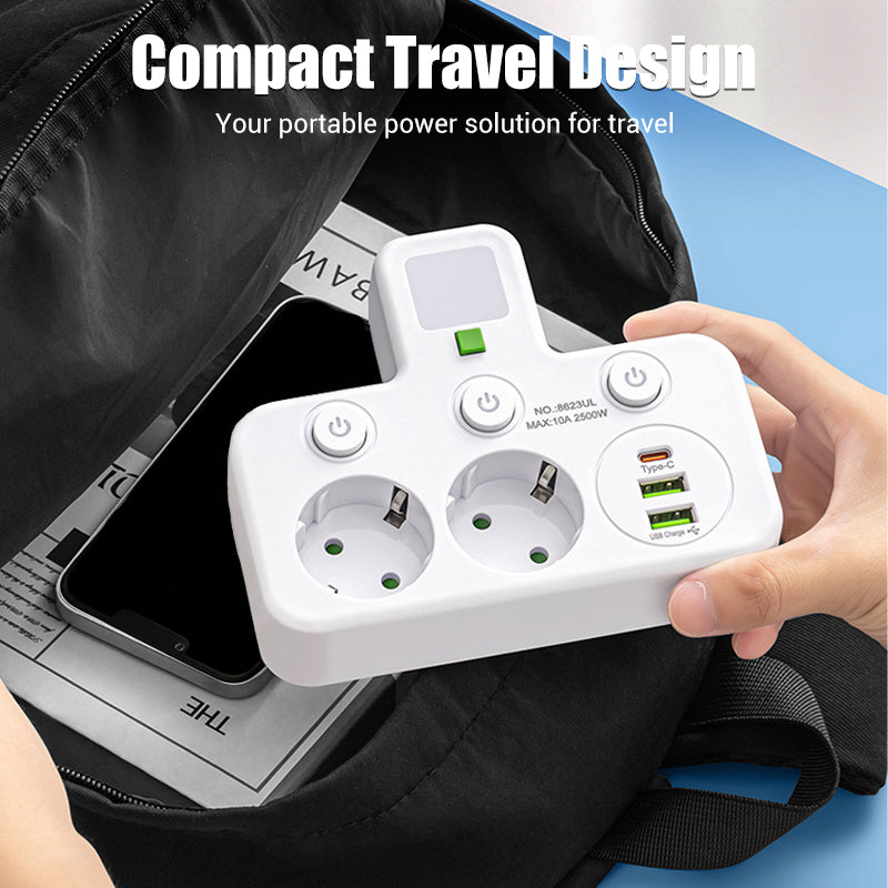 ⚡ Smart Energy-Saving Power Strip Cut Electricity Waste. Lower Your Bills Instantly