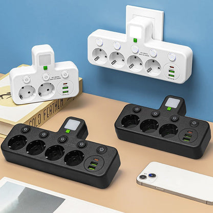 ⚡ Smart Energy-Saving Power Strip Cut Electricity Waste. Lower Your Bills Instantly